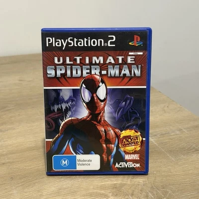 Ultimate Spider-Man PS2 Sony PlayStation 2 Video Game PAL Complete With Manual - image 1 of 4
