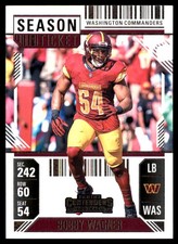 Bobby Wagner 2024 Panini Contenders #100 Commanders NFL READ FREE SHIPPING