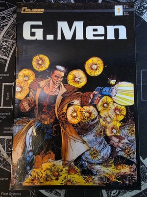 G MEN  - VOL 1 - NO1 - 1991 - US CALIBER COMIC