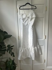 NWT BHLDN White/Ivory Midi Dress Size 12 