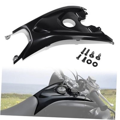 Gas Tank Cover Guard for Raptor 700 13-25, Black Plastic Gas Tank Cap Cover 