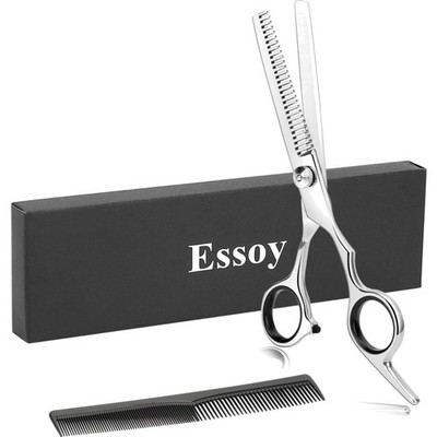 Effilierschere Haarschere Haarschnittschere Friseurschere Edelstahl 6,7 Zoll