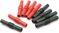 10pcs Insulated 4mm Banana Jack Female to Female Socket Connectors - Coupler for