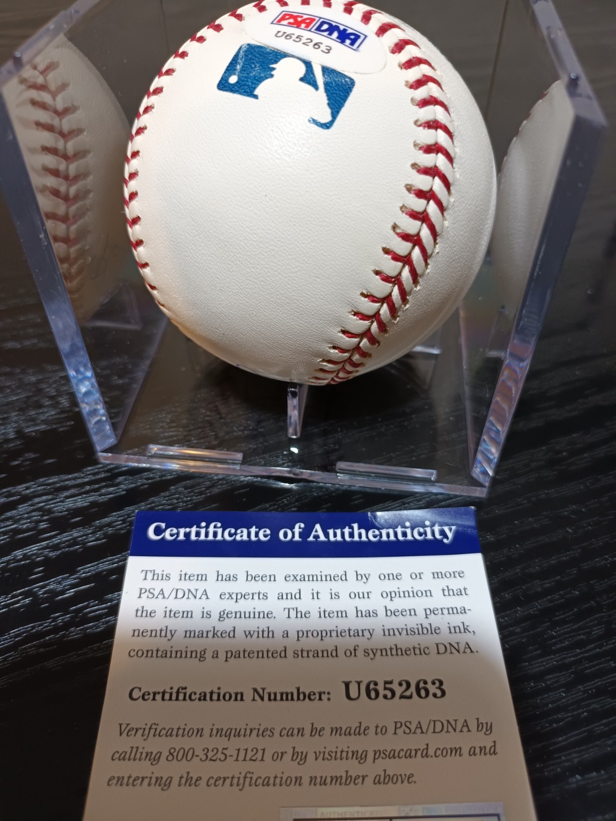 Jim Bunning Signed Autographed Baseball w/ "PERFECT GAME 6/21/64" Insc PSA MINT! view 7