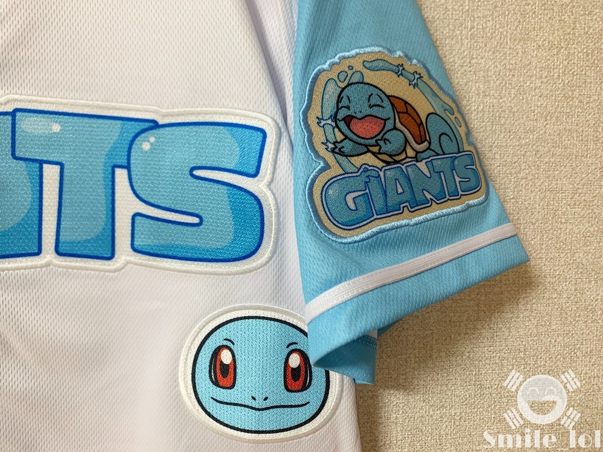 KBO Korean Baseball Pokemon Squirtl X Busan Lotte Giants