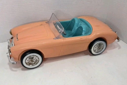 Vintage Original 1960s Barbie Austin-Healey Convertible Car