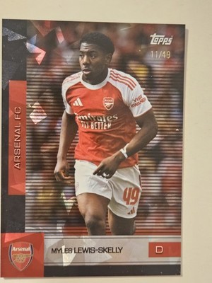 Topps Arsenal Team Set MYLES LEWIS-SKELLY 11/49