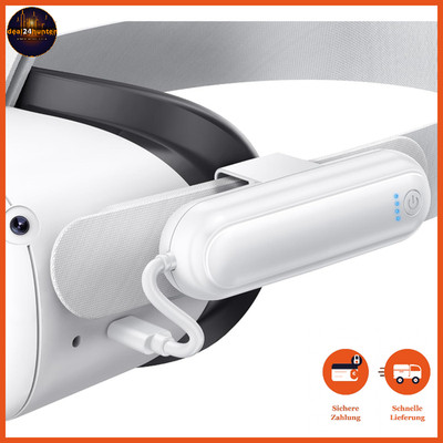 Akku-Pack Erweiterungsakku 20000mWh 10W Schnelllade für Oculus Quest 2 VR