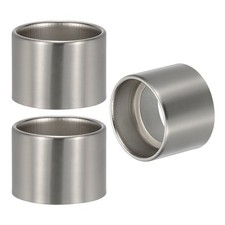 3Pcs Light Socket Shade Ring 40mm Metal Hanging Lamp Holder Parts Nickel