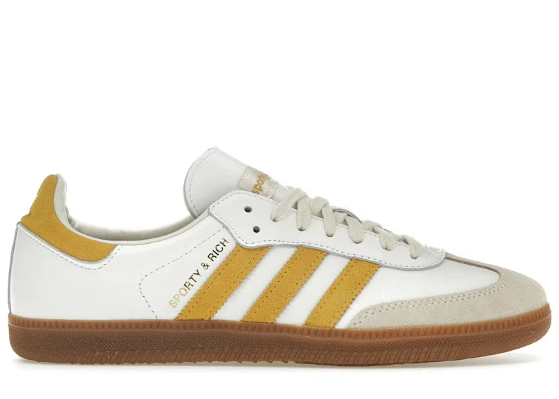 adidas Sporty & Rich x Samba OG White Bold Gold for Sale