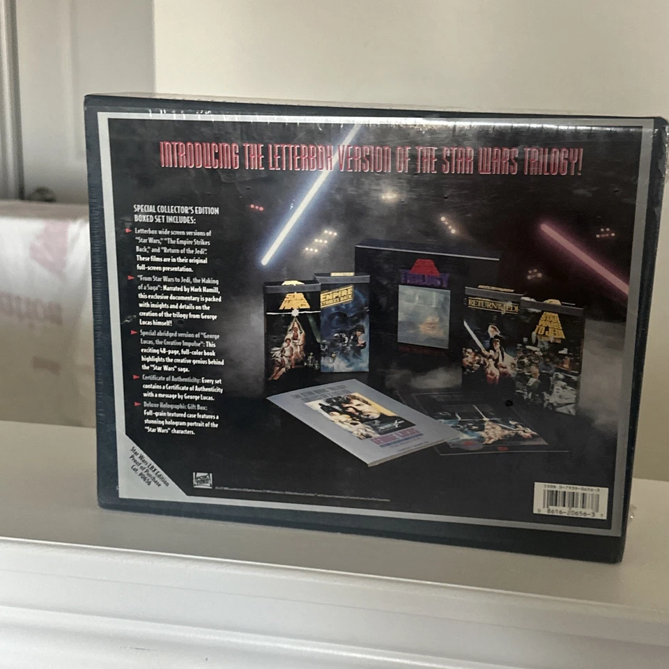 Star Wars Trilogy Special Letterbox (VHS Tape, Collector's Edition) SEALED - Image 2 of 3