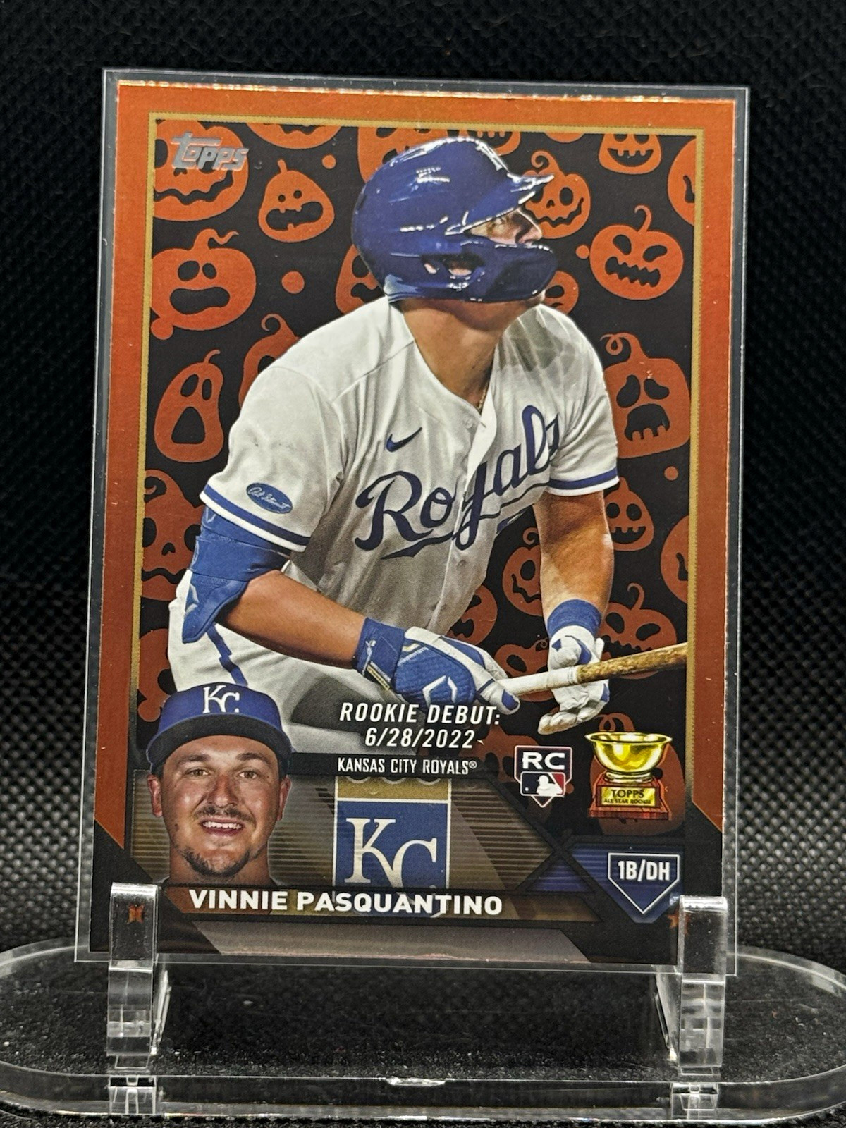 Vinnie Pasquantino Topps 2023 Update #US110 RC Royals Pumpkins Rare SSP