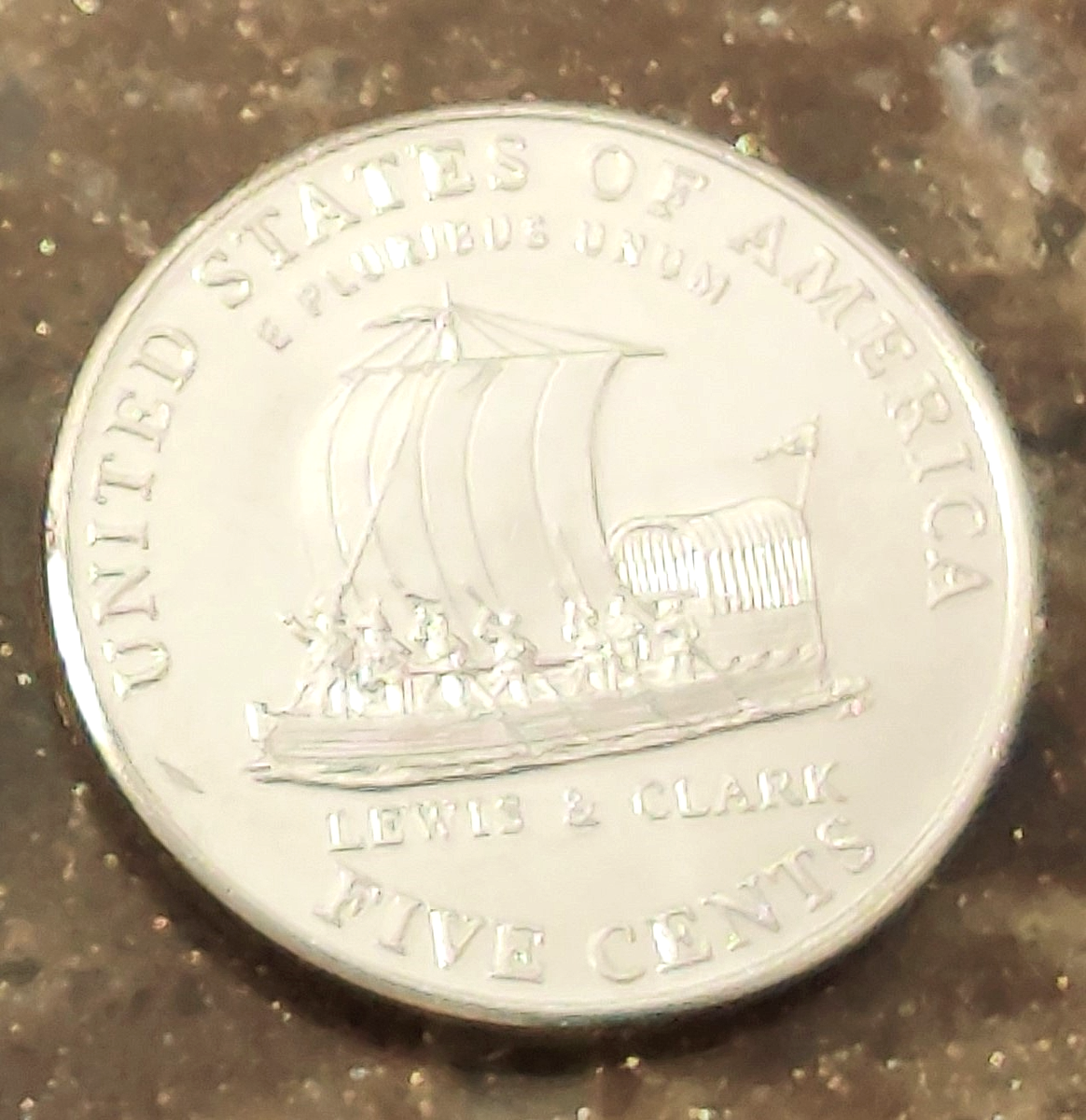 2004 D Keel Boat Jefferson Nickel - BU - Coin Pulled from an OMW