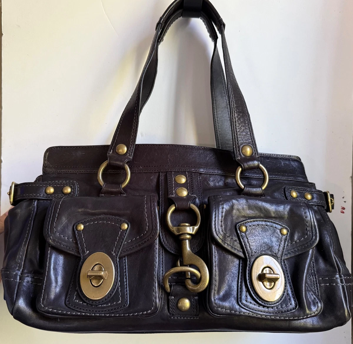 Coach Legacy Satchel/Top Handle Bag Black Bags & Handbags for