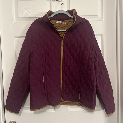 John Partridge Purple Quilted Jacket