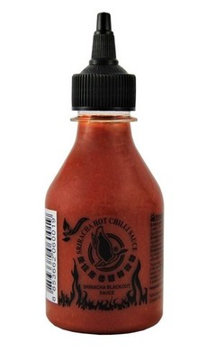 [ 200ml ] Sriracha Hot Chilli BLACKOUT /EXTREMELY HOT Chilisauce