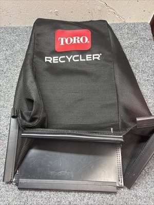 Toro Recycler 22  Lawn Mower Grass Bag Catcher OEM   Good Condition Never Used