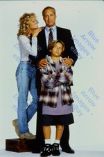 1995 35mm Slide Farrah Fawcett Chevy Chase Movie Still Man of the House #14099