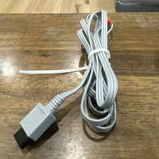 Nintendo RVL009 AV Cable - Gray. Tested And Works