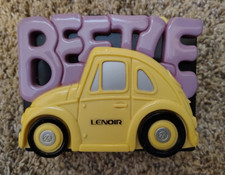 LENOIR KIDS PORTABLE STEREO CASSETTE PLAYER- BEETLE VW - WORKING
