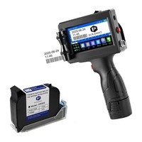 Portable Handheld Inkjet Printer 12.7 mm QR Batch Date More.