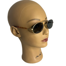 Vintage Kenmark Gennera Cobra MG Red-Grn Sunglasses Hong Kong Hippie 52 20 145