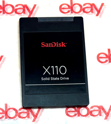 SanDisk SD6SB1M-064G-10221 X110 64GB 2.5'' SSD Solid State Drive VERY LOW HOURS