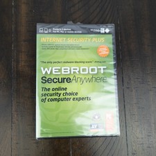 Webroot SecureAnywhere Internet Security Plus CD 3-Device