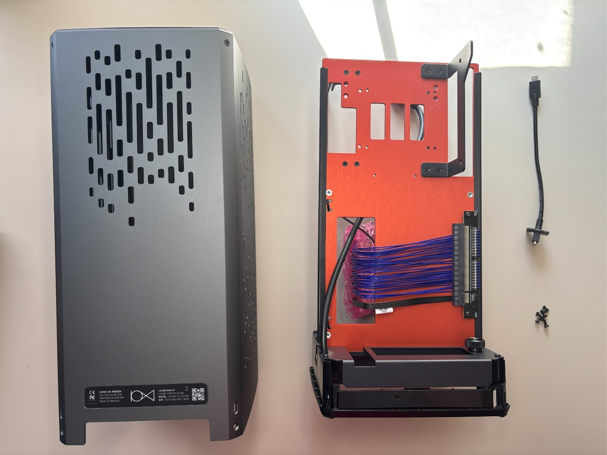 Louqe Raw S1 Vertical SFF Mini Itx Case | eBay