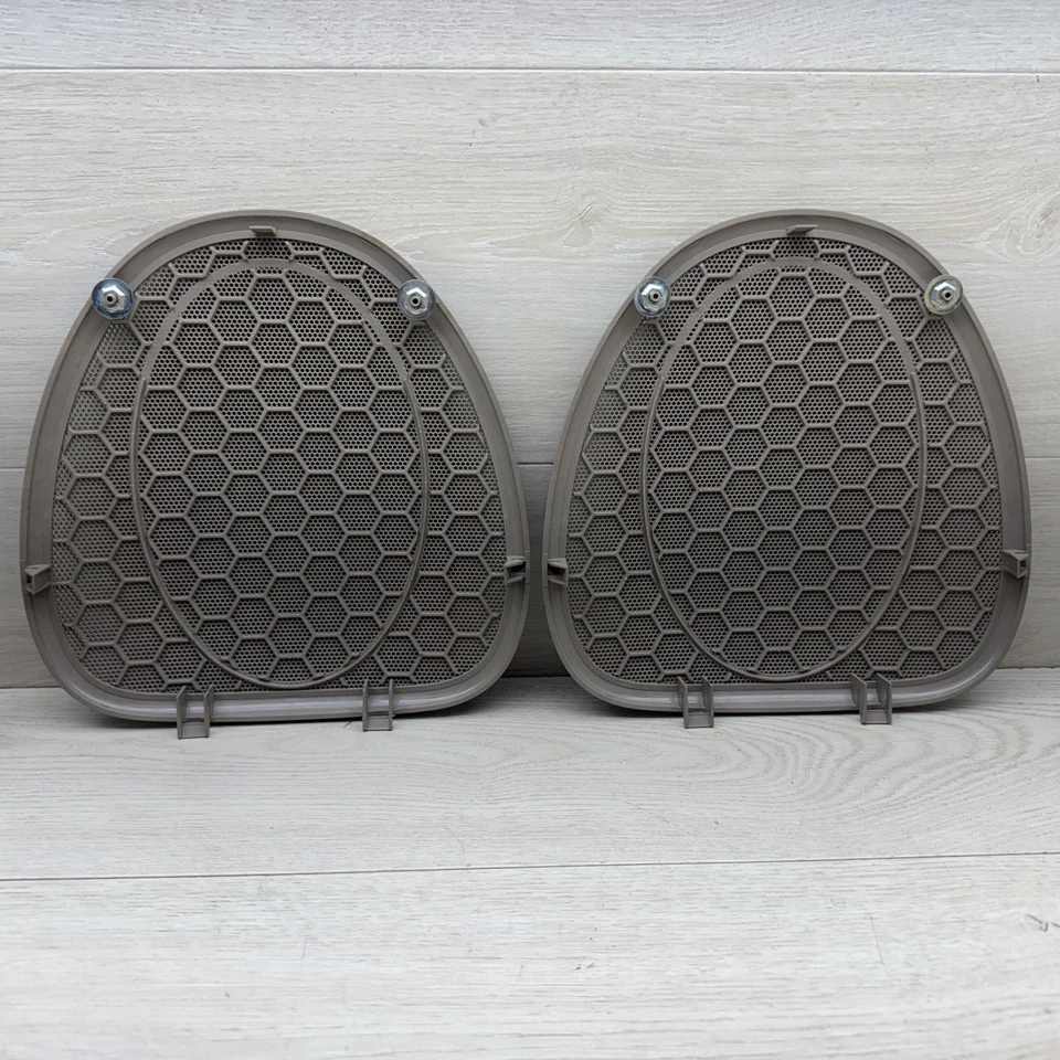 1997 Buick Century Rear Speaker Grill Covers Tan OEM Used - Image 4 of 4