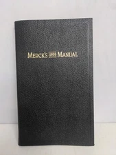 MERCK'S 1899 MANUAL of the Materia Medica 100th Anniversary Reprint 1st Edition