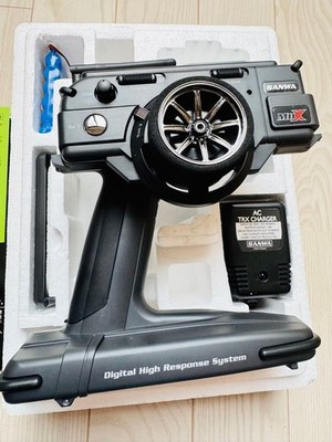 Sanwa M11X 2.4 RC Transmitter With 2x RX451R Receivers Radio