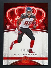 2017 Panini Crown Royale #92 O.J. Howard /249 Pink Tampa Bay Buccaneers