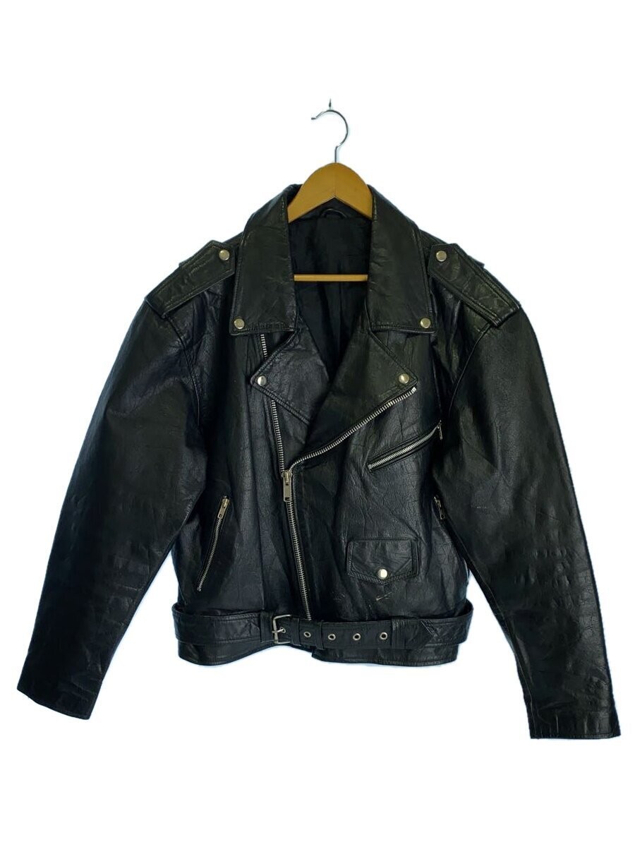 Double Riders Jacket/L/Leather/Blk 11901
