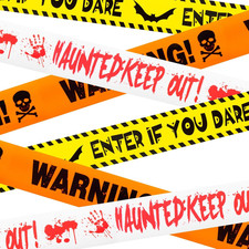 Halloween Decorations, 3Inx90Ft Caution Tape for Indoor and Outdoor 3 Pcs 
