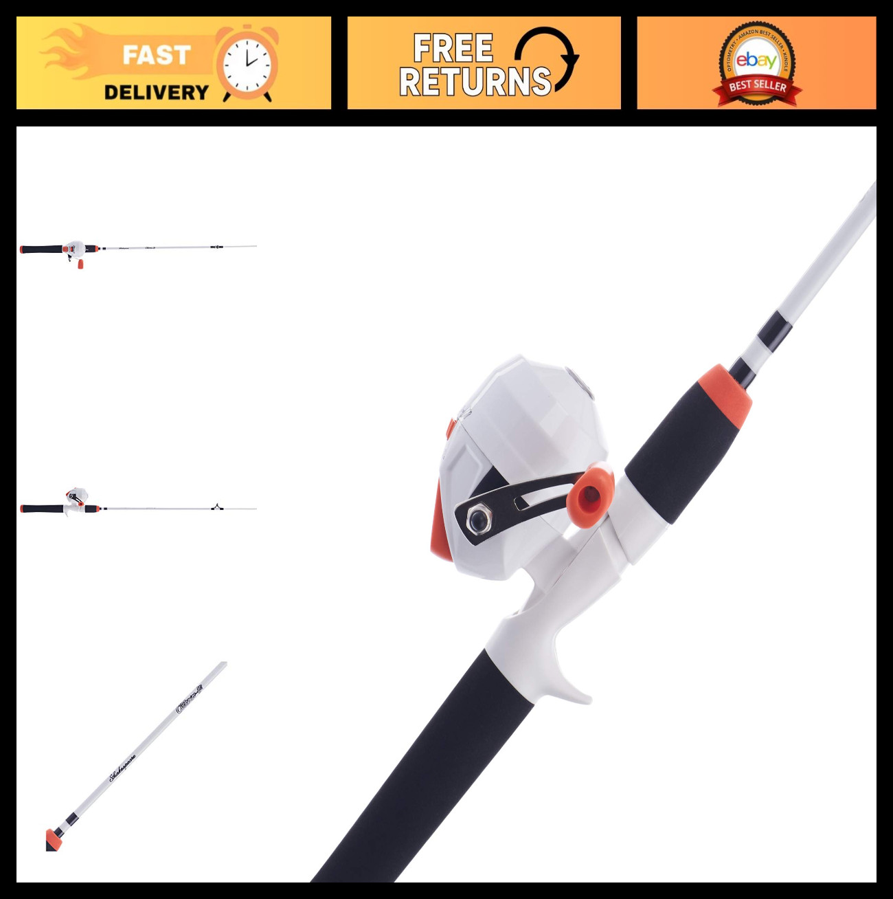 Youth Fishing Rod and Reel Combo - Customize-It, Lightweight