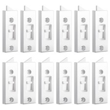 12 Pcs Window Latch Locks Spring Loaded Window Tilt Latch Replacement Part