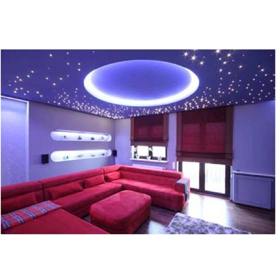 50 LED CIELO STELLATO FARETTI INCASSO LUCE BIANCA FREDDA KIT PUNTI LUCE 12V IP68 - Immagine 3 di 3