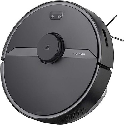 Roborock S6 Robot Vacuum, Robotic Vacuum Cleaner Mop Adaptive Mapping - BLACK