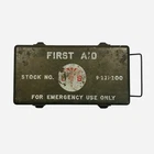 USA Military First Aid Kit Stock No. 9-221-200 - Original WW2 Era Case
