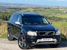 2014 14 VOLVO XC90 2.4 D5 R-DESIGN 5 DOOR SUV 7 SEATER 4x4 200 BHP