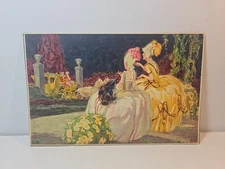 Vtg Walter C. Klett Print European Royalty Horse & Coach Stehli Freres. Zurich