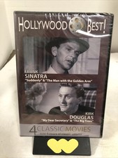 Hollywood Best! Frank Sinatra & Kirk Douglas, 4 Classic Films, Rare, Classic DVD