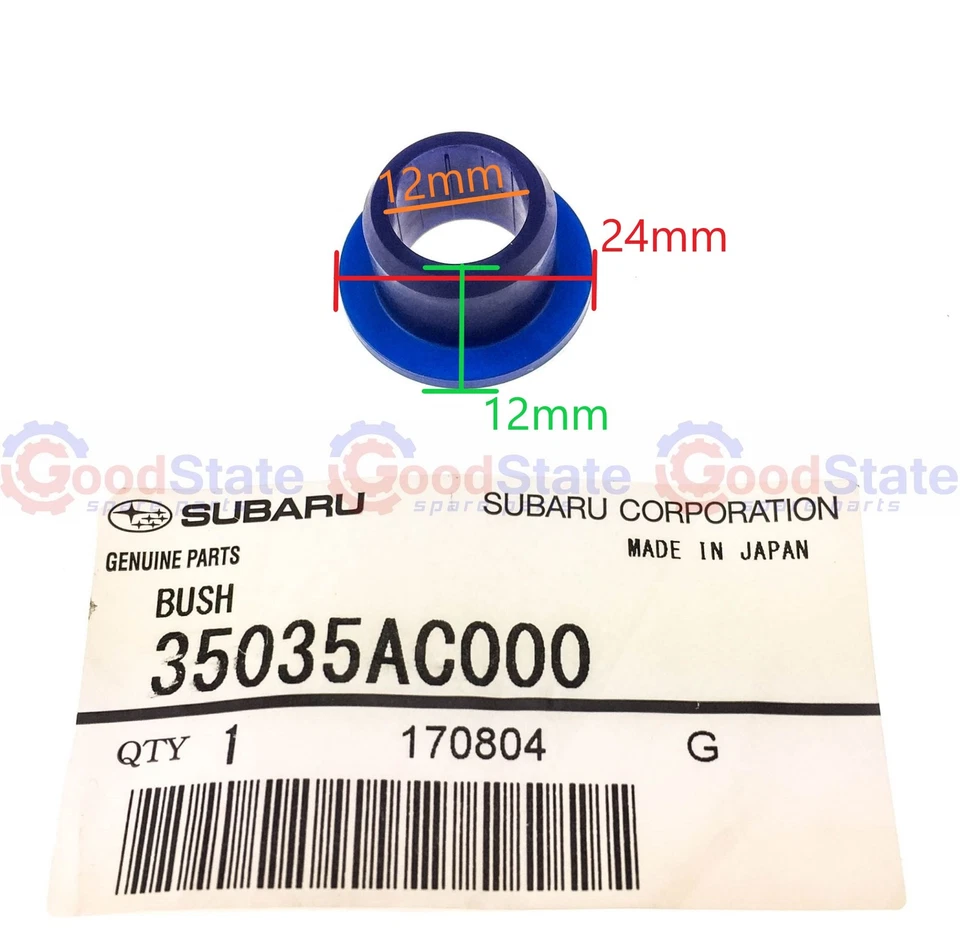 GENUINE Subaru Forester Impreza WRX Legacy Liberty Outback Gear Shift Bush x2 - image 4 of 4