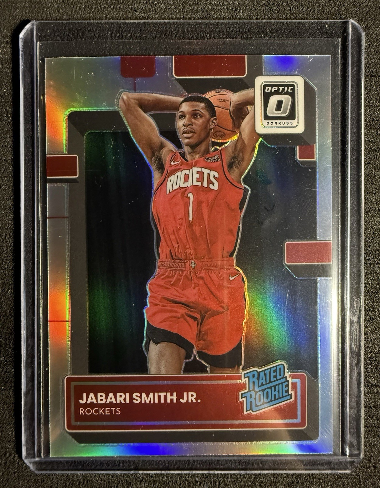 2022-23 Panini Donruss Optic - Rated Rookie Jabari Smith Jr. #240 Holo