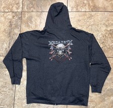 Megadeth Final Kill 35th Anniversary Hoodie Sweatshirt 2XL