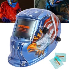 Solar Welder Helmet True Color Auto-Darkening Welding Helmet ARC TIG MIG Weld