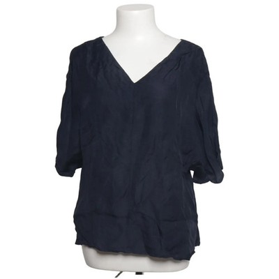 Comma, Top, Größe: 38, Blau, Cupro, Einfarbig, Damen #MKy