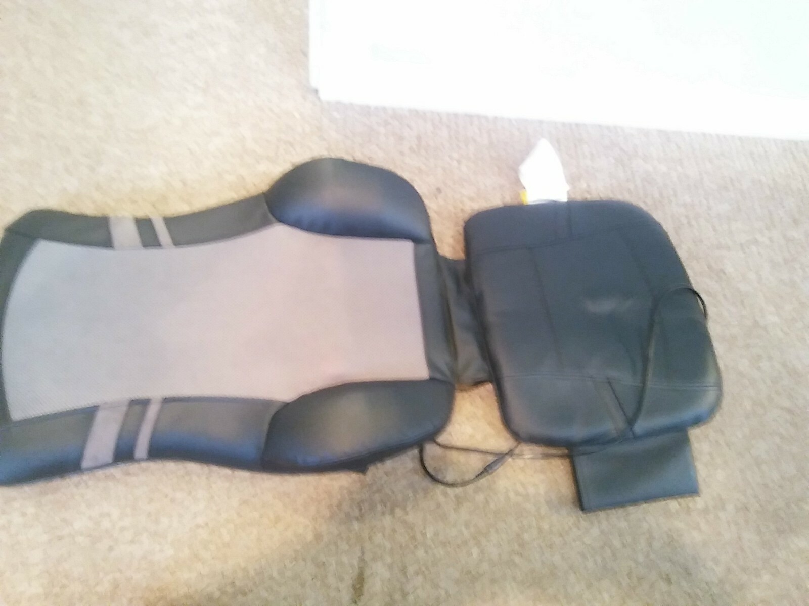 Massage Heater Chair Model 740 HJ 2.5 Brookstone Seat Topper Heat Massager