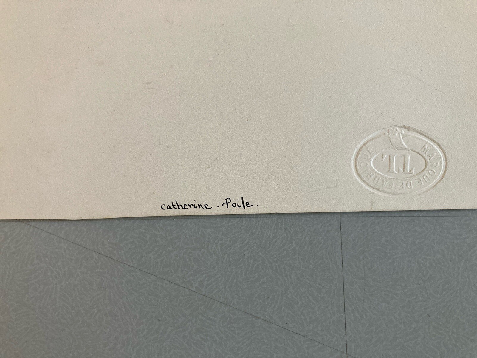 Very Beautiful Ink Drawing Design Renault Truck Goelette Automobile Art Van thumbnail 3